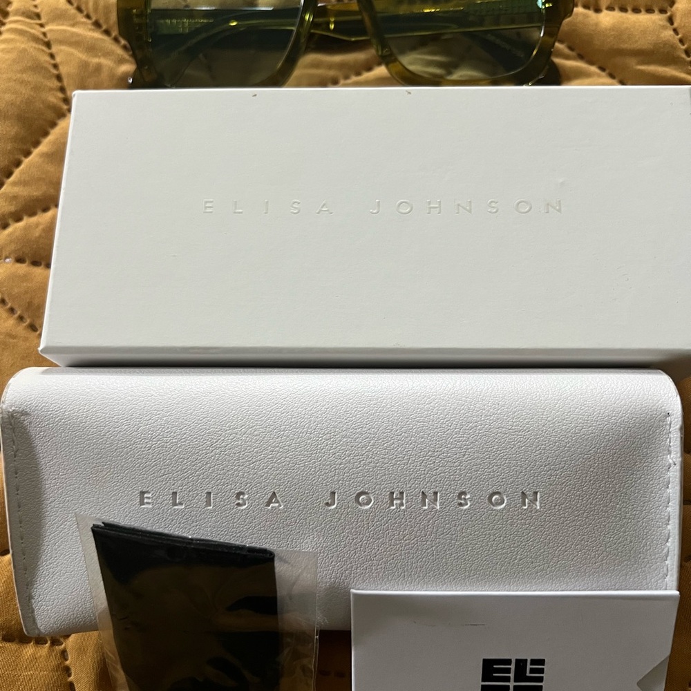 Olive Green Sunglasses - Picture 2 of 3